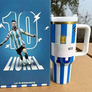 New Football Player Mesied C7 Insulated Cup 40oz Stainless Steel Thermal Tumbler Sport Water Bottle with Gift <b>Box</b> - Product Image 1