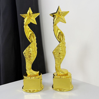 Trophée en résine écologique en promotion, nouvelle impression numérique UV, prix personnalisé pour compétition et cérémonie événementielle