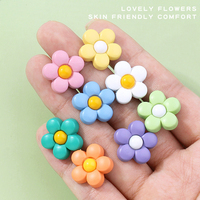 Botones Infantiles de 15/18 mm con Diseño de Flor, Botones para Coser a Mano, Botones para Manualidades, para Camisas, Vestidos, Suéteres, Decoración, Accesorios de Costura