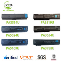 بطارية لابتوب PA3819U PA5024U PA3534U PA5185U PA3634U PA5109U لساتل توشيبا C660 C850 A200 C55 L50 L750 L300 Series