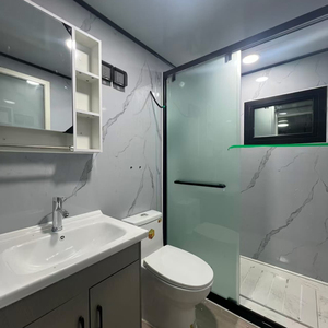 Maison conteneur extensible économique 2 chambres cuisine salle de bain salon maison préfabriquée mobile - Product Image 6