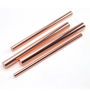 Barra de Cobre de 10 mm de Diámetro, Varilla de Cobre ASTM C12300 - Product Image 1