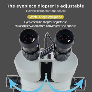 Microscopio Digital Estéreo con Zoom de Campo de Visión Ultra Amplio, Rango de Zoom Óptico Completo - Product Image 4