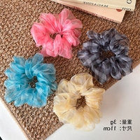 YAOYU Accessoire pour cheveux d'été léger en maille à carreaux, doux, anti-âge, polyvalent, pour queue de cheval