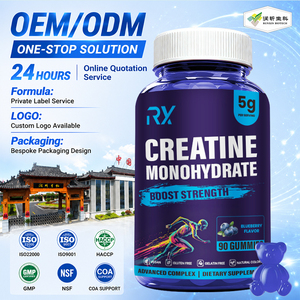 Sugar Free <strong>Keto</strong> Friendly Adult Strength &amp; Immunity Support Supplement Creatine Monohydrate Gummies for Bodybuilding Daily Health - Product Image 1