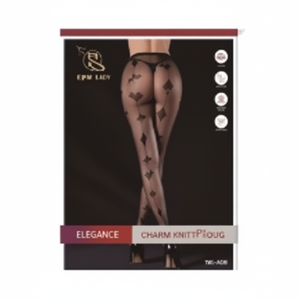 ถุงน่องไม่มีเท้าไซส์ XL พิมพ์ลายจุดสีทึบสไตล์เซ็กซี่ผ้าสแปนเด็กซ์บางทึบแสงยาว - Product Image 1