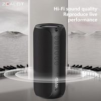 Enceinte Bluetooth portable Zealot S32 Max, son stéréo 3D, basses puissantes, étanche, subwoofer extérieur