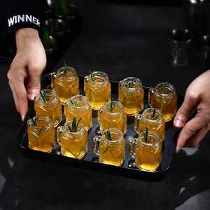 Mignon drôle 1.5oz Mini Mason Jar Party Shot Glass Nouveauté Cocktail Punch Verres Mug - Product Image 4