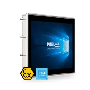 ATEX 15 inç endüstriyel panel hepsi bir pc dokunmatik ekran pc | Kapasitif dokunmatik panel atex-ex Panel PC