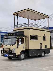 Camping-car ISUZU haute performance avec 6 sièges + toilettes + <span class=keywords><strong>douche</strong></span> pour les voyages confortables en famille nombreuse - Product Image 1