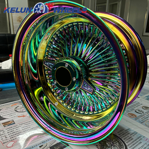 ล้อซี่ลวดเลเซอร์ ขนาด 13 นิ้ว 14 นิ้ว แบบ Reverse 72 Straight/100 Straight ยางขอบขาว - Product Image 3