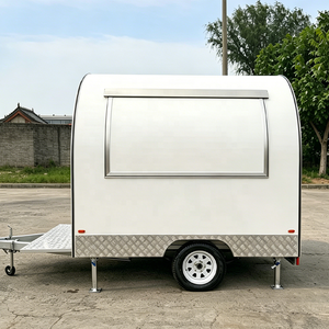 <span class=keywords><strong>Chariot</strong></span> Électrique Haut <span class=keywords><strong>de</strong></span> Gamme Entièrement Équipé en Aluminium et Fibre <span class=keywords><strong>de</strong></span> Verre, Camion <span class=keywords><strong>de</strong></span> Restauration Mobile avec Porche pour Vente <span class=keywords><strong>de</strong></span> Bonbons - Product Image 1