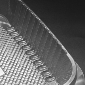 Alimenti all'ingrosso su misura alla rinfusa di noci biscotti di pane snack Flip top a conchiglia scatole contenitore di imballaggio in plastica con coperchio - Product Image 6