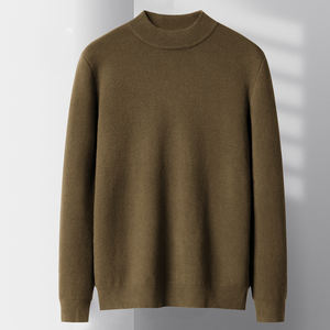 Nouveau style 2026 – Pulls pour hommes à col montant et demi-fermeture éclair, pull Paul tricoté décontracté - Product Image 5