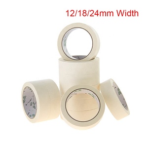 Nastro Adesivo in <span class=keywords><strong>Carta</strong></span> Washi <span class=keywords><strong>per</strong></span> Artisti, 20 Metri, Colore Beige, <span class=keywords><strong>per</strong></span> Verniciatura <span class=keywords><strong>Auto</strong></span>, Nastro Adesivo Monofacciale <span class=keywords><strong>per</strong></span> Pittura a Olio e Schizzi (12/18/24mm) - Product Image 3