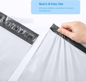 Sac de Courrier en Polyéthylène Personnalisé avec Impression de Logo et Pochette pour l'Emballage de Chaussettes, Chaussures et Fourrures - Product Image 6