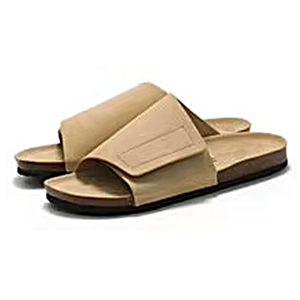 Tùy chỉnh 40-46 thiết kế mới chỉnh hình chăm sóc bàn chân tùy chỉnh PU vel-cro ban nhạc người đàn ông nút chai Midsole trượt dép giày dép - Product Image 6