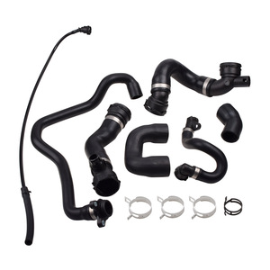 <b>Radiator</b> Coolant Hose Kit 7 Hoses For Bmw E90 128i 328i 2007 2011 Replacement Repair - Product Image 1