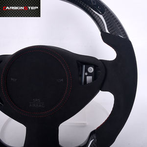 Accessoires de voiture intelligents de luxe <span class=keywords><strong>2022</strong></span> Volant en suède en fibre de carbone LED pour <span class=keywords><strong>Nissan</strong></span> 370Z - Product Image 5