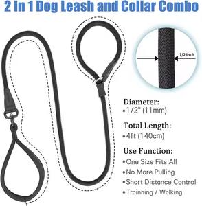 Correa para Perros Resistente con Anilla Giratoria Antienredos de Alta Calidad Personalizada al por Mayor para Perros Activos - Product Image 6