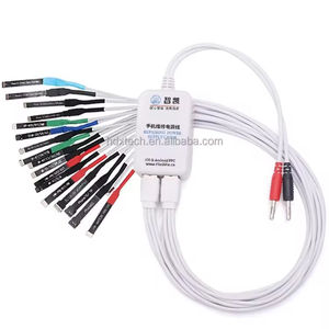 HODAXIN Câble d'alimentation CC pour réparation de téléphone portable pour <span class=keywords><strong>iPhone</strong></span> 8 13 14 Plus 15 Pro Max - Product Image 1