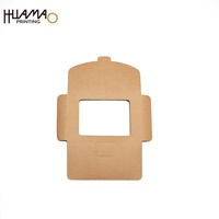 Caja de Sobres de Papel Kraft Reciclable Personalizada y Económica con Laminado Mate y Logotipo Personalizado OEM
