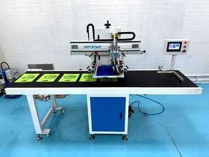 Machine d'impression sérigraphique à convoyeur de petit format pour sacs en papier, machine de sérigraphie pour sacs non tissés, <span class=keywords><strong>presse</strong></span> d'impression sérigraphique automatique - Product Image 5