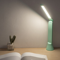 Nouvelle lampe de bureau LED à gradation continue lampe de table de charge USB multifonctionnelle lampe de poche LED pliable