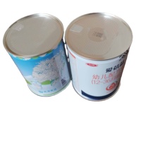 Boîte de conserve en fer blanc vide pour l'emballage d'aliments en poudre, origine Hebei