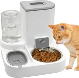 Nuevo Dispensador Automático de Agua y Comida para Perros y Gatos, Ecológico, Multifuncional, con Gravedad, para Interiores/Exteriores, para Animales Pequeños - Product Image 1