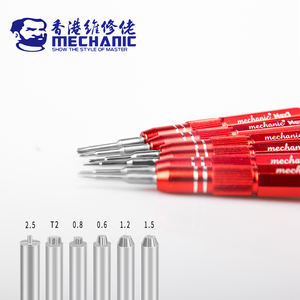 MECHANIC <span class=keywords><strong>Max</strong></span> 3 tournevis magnétique intégré en alliage d'aluminium 3D de haute précision outil de démontage antidérapant de réparation de téléphone portable - Product Image 5