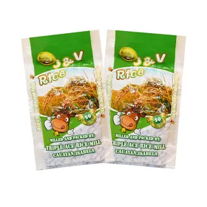 china factory plastic packaging 50kg 50lb thailand rice laminated pp woven bags