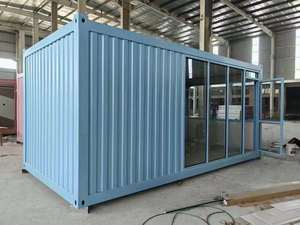 Casa plegable 20 pies 40 pies Contenedor portátil prefabricado Diseño modular para el hogar para oficinas y alojamiento - Product Image 5