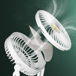 Ventilador de Circulación Multifuncional con Cabezal Oscilante Automático de 90 Grados, Ventilador de Pared Plegable con Luz, Portátil para Coche y Exteriores - Product Image 4