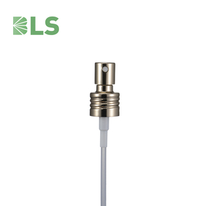 Spruzzatore a nebbia fine in alluminio anodizzato <span class=keywords><strong>argento</strong></span> e nero personalizzato 18/410-24/410 applicabile a flaconi di profumo - MOQ 10000 pezzi - Product Image 6