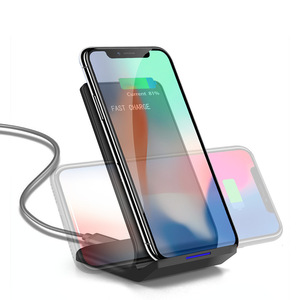 Soporte de <span class=keywords><strong>cargador</strong></span> inalámbrico de 15W, estación de carga rápida para <span class=keywords><strong>iPhone</strong></span> 13 12 11 Pro X <span class=keywords><strong>XS</strong></span> <span class=keywords><strong>Max</strong></span> XR Samsung S20 S10 Xiaomi, soporte para teléfono - Product Image 3