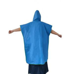 <span class=keywords><strong>Poncho</strong></span> Premium para hombres jóvenes Toalla de <span class=keywords><strong>playa</strong></span> con capucha Logotipo personalizado Sublimación Color sólido Característica antimicrobiana - Product Image 2
