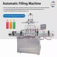 Ligne de production de remplissage de bouteilles 3 en 1 à faible coût, machine automatique de remplissage, de bouchage et d'étiquetage pour l'eau potable et les gels douche
