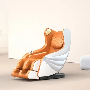 ใช้ในบ้าน 3D Zero Gravity เต็มร่างกาย SL ติดตามร่างกายยืดความร้อนสแกนร่างกายเก้าอี้นวด