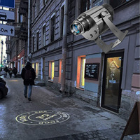 YoiJoys 120W Projecteur extérieur étanche IP67, grande puissance, signalisation LED, enseignes publicitaires LED, éclairage de logo LED, projecteur Gobo LED