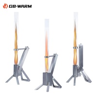 Chauffe-terrasse à granulés de bois sans fumée en acier inoxydable, certification RoHS, pour l'extérieur, fournisseur en gros OEM