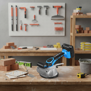 Machine de pose de carreaux DIY haute puissance en alliage, dispositif de nivellement par vibration, vibrateur de carreaux portable à poignée en plastique pour carreaux muraux et de sol - Product Image 6