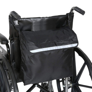 Sac de rangement à double niveau pour accoudoir et dossier de <span class=keywords><strong>fauteuil</strong></span> <span class=keywords><strong>roulant</strong></span> Oxford, avec fonction de suspension, pour <span class=keywords><strong>fauteuil</strong></span> <span class=keywords><strong>roulant</strong></span> électrique, utilisation en armoire - Product Image 4