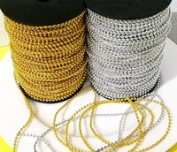 Perles artificielles rondes en ABS de 3 mm pour ligne de pêche, couleur blanche, pour décoration de mariage, vente en gros