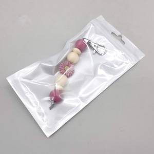 Nouveau bracelet en perles de <span class=keywords><strong>silicone</strong></span>, bijoux, pendentif porte-clés marguerite DIY, personnalisable - Product Image 5