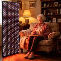 Panneau de luminothérapie LED rouge et NIR de qualité médicale REDSKY, 180 cm, 6000 W, 9 longueurs d'onde, infrarouge, pour le corps entier