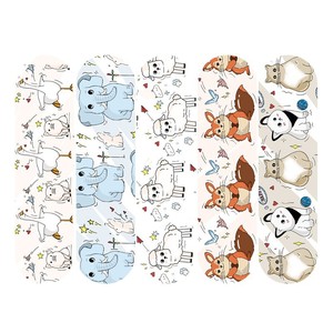 Pansements adhésifs de qualité médicale, à thème de dessins animés, mignons et féminins, imperméables, en sachets, vente en gros. - Product Image 2