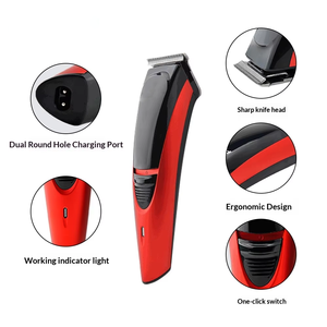 Regolabarba Professionale Komingdon per <span class=keywords><strong>Uomo</strong></span>, Tagliacapelli Elettrico con Lama a T Zero Gap, Rasoio Ricaricabile con 4 Pettini Guida - Product Image 3