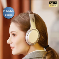 Casque rétro supra-auriculaire étanche IPX4 compatible avec la charge de type C