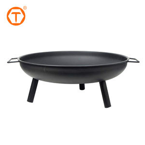 Camping Cour BBQ Extérieur Brûleur à bûches Brasier Extérieur Patio Heater Fire Pits Bowl Round Firepit for Bonfire Picnic - Product Image 3